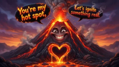 Volcano Pickup Lines