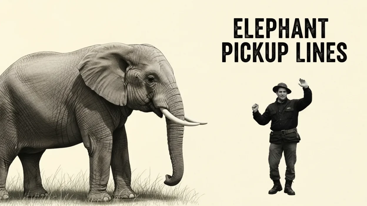 Elephant Pickup Lines