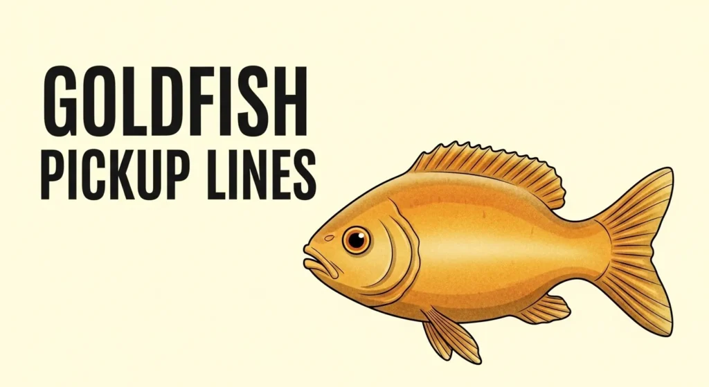 Goldfish Pickup Lines