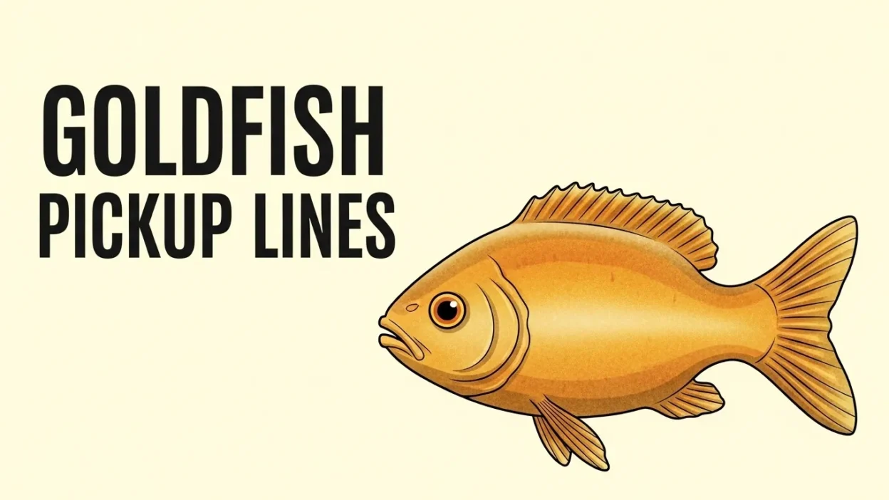 Goldfish Pickup Lines