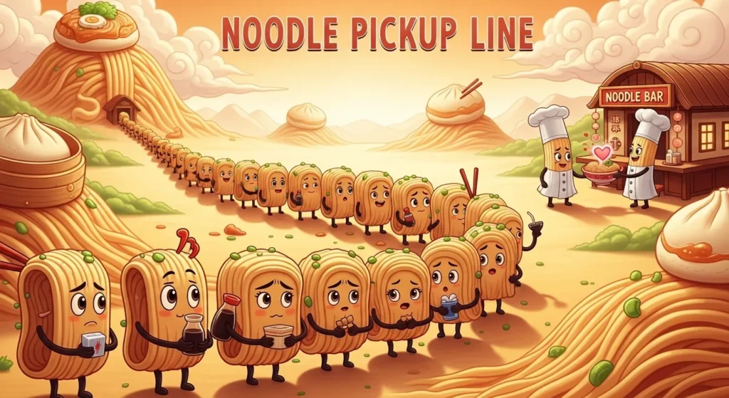 Noodle Pickup Line