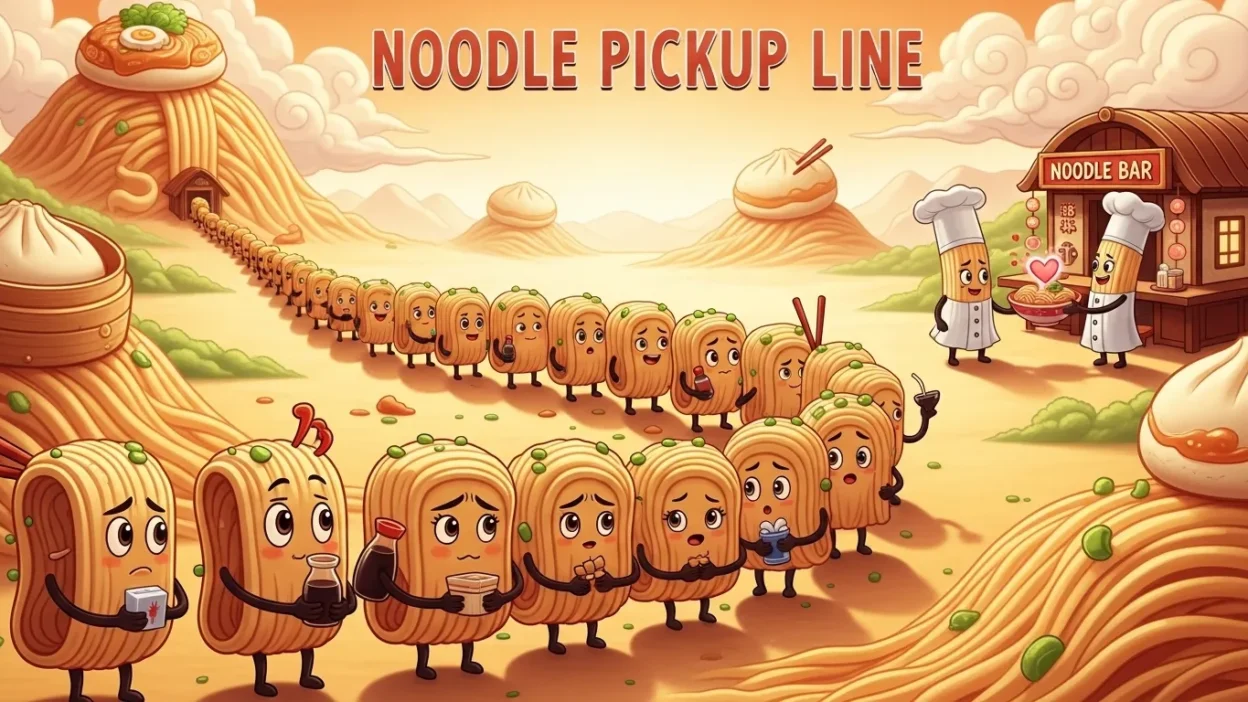 Noodle Pickup Line