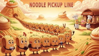 Noodle Pickup Line