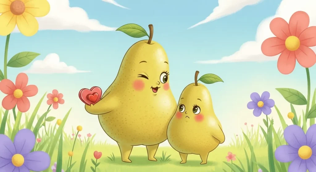 Pear Pickup Line