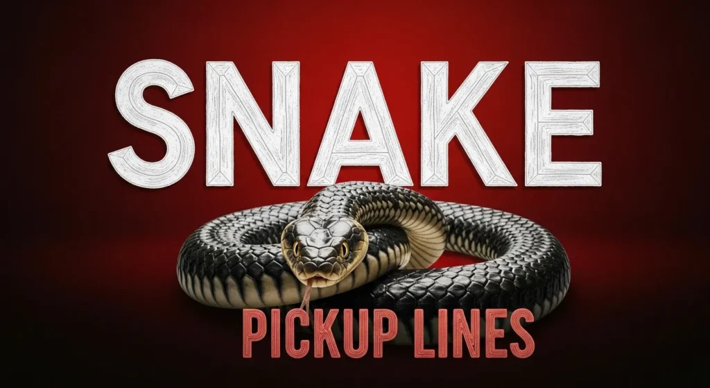 Snake Pickup Lines