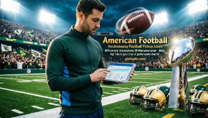 American Football Pickup Lines