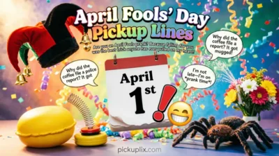April Fools’ Day Pickup Lines