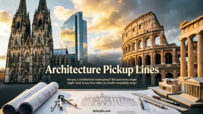 Architecture Pickup Lines