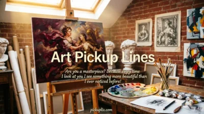 Art Pickup Lines
