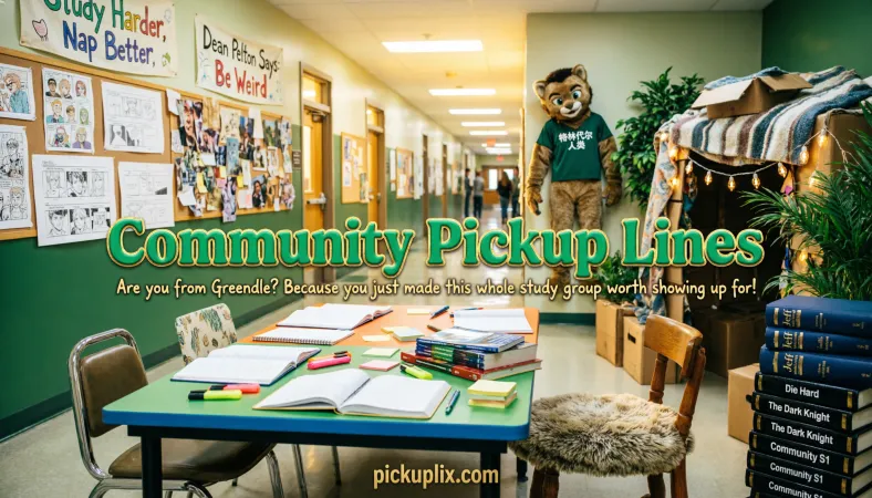 Community Pickup Lines