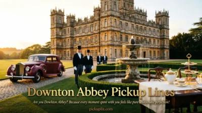 Downton Abbey Pickup Lines