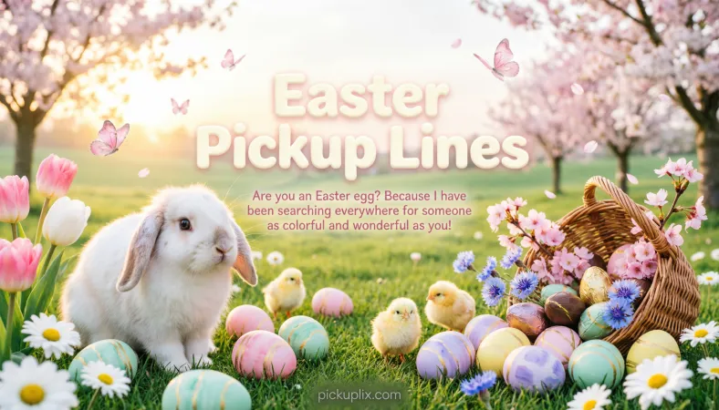 Easter Pickup Lines