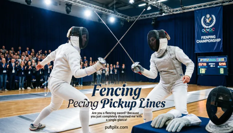 Fencing Pickup Lines