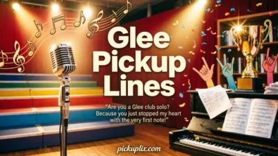 Glee Pickup Lines