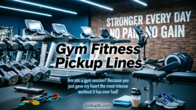 Gym Fitness Pickup Lines