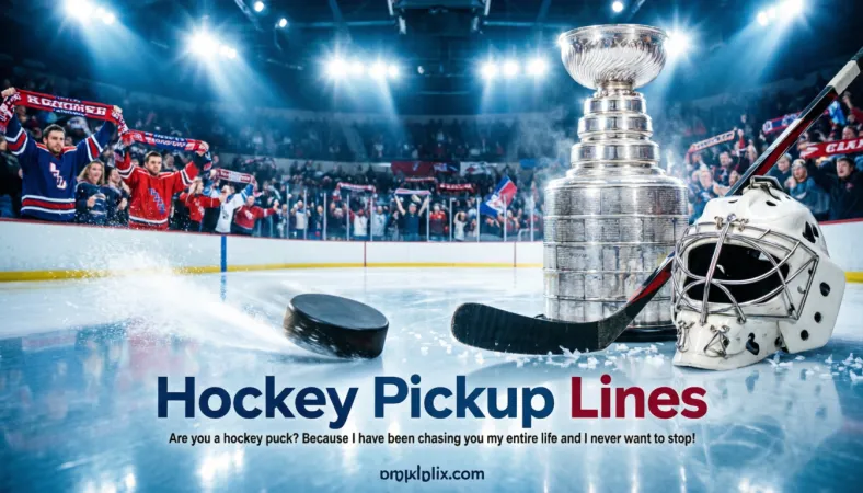 Hockey Pickup Lines