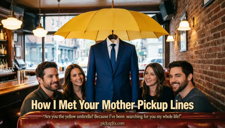 How I Met Your Mother Pickup Lines