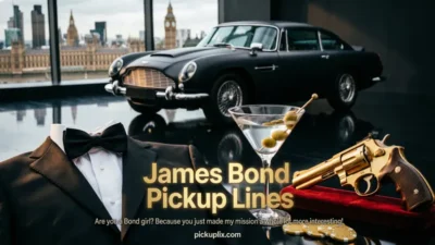 James Bond Pickup Lines