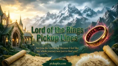 Lord of the Rings Pickup Lines