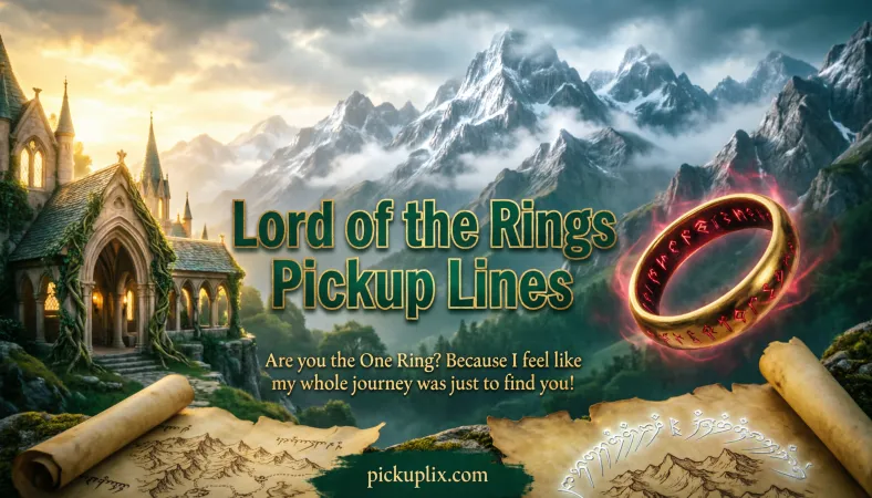 Lord of the Rings Pickup Lines