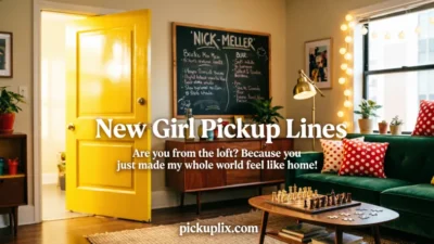 New Girl Pickup Lines