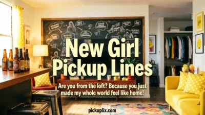 New Girl Pickup Lines