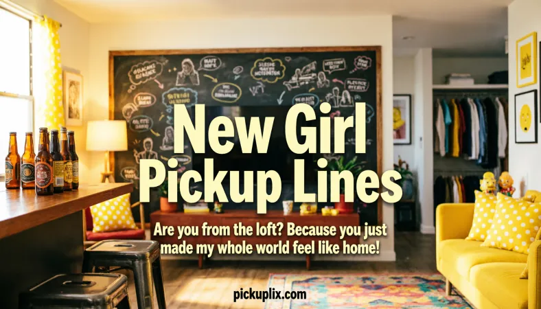New Girl Pickup Lines