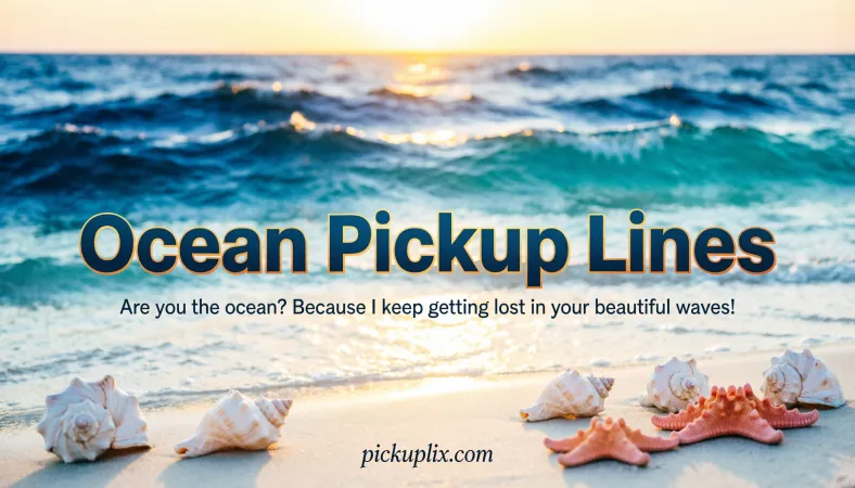 Ocean Pickup Lines
