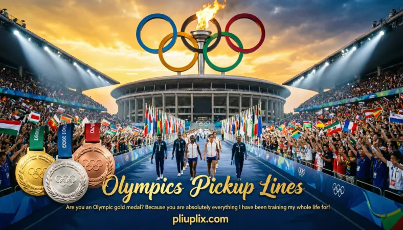 Olympics Pickup Lines