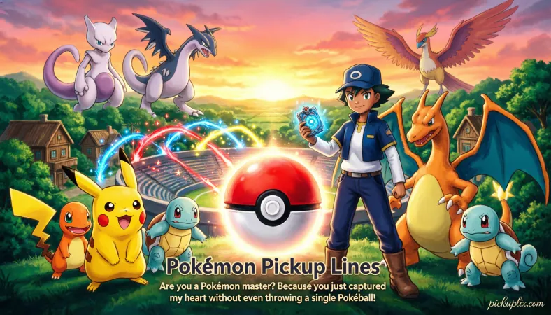 Pokémon Pickup Lines