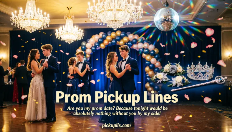 Prom Pickup Lines