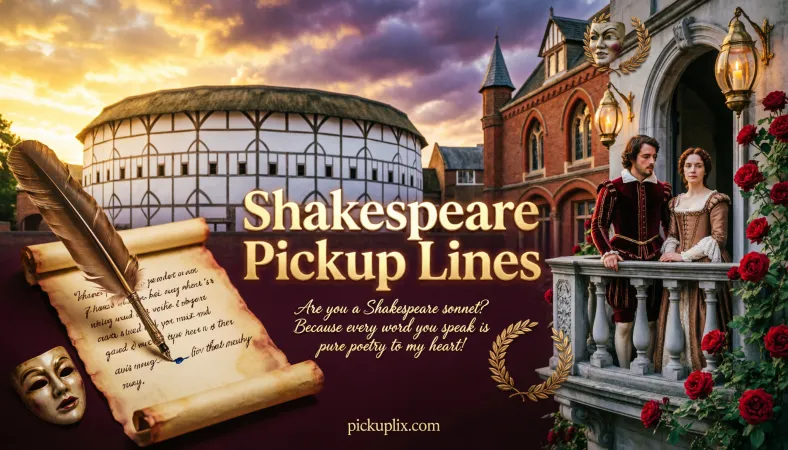Shakespeare Pickup Lines