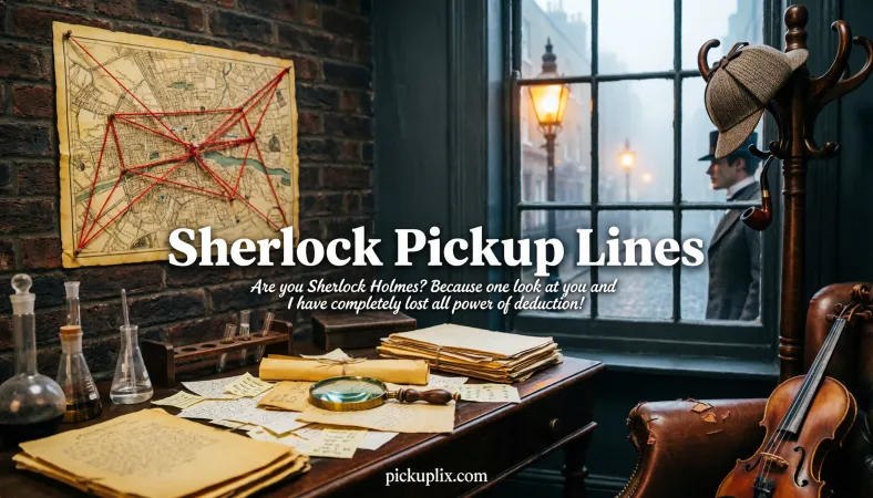 Sherlock Pickup Lines