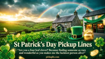 St Patrick’s Day Pickup Lines