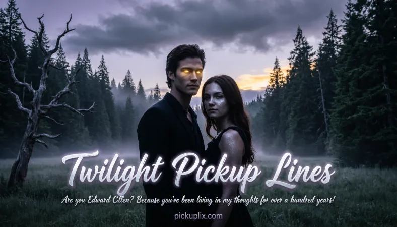 Twilight Pickup Lines