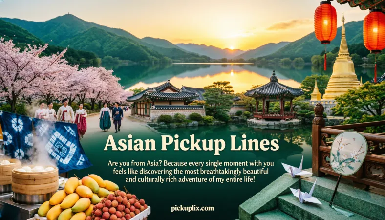 Asian Pickup Lines