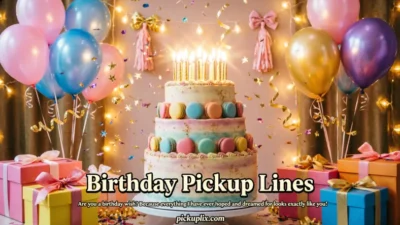Birthday Pickup Lines