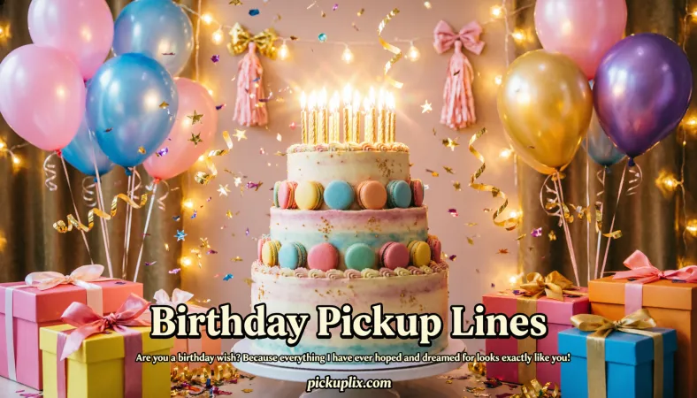 Birthday Pickup Lines