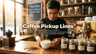 Coffee Pickup Lines