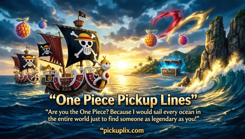 One Piece Pickup Lines