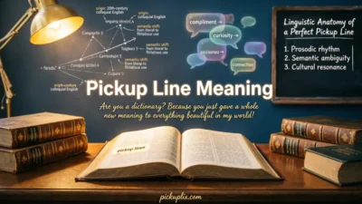 pickup line meaning