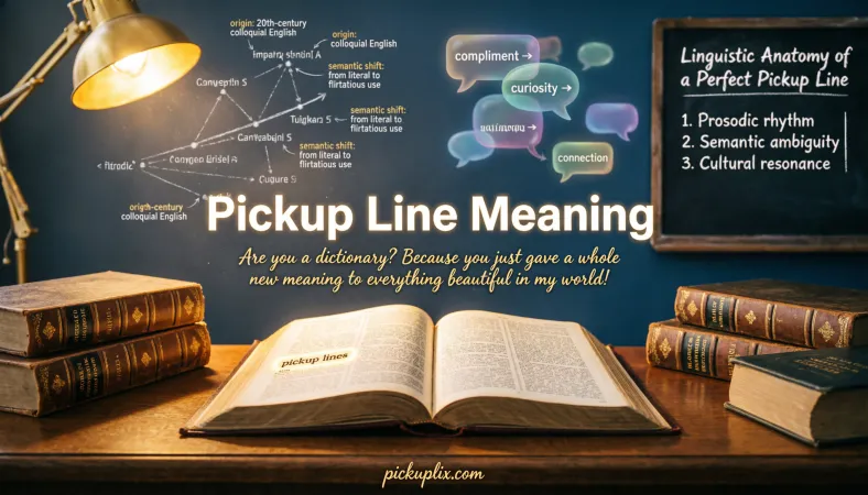 pickup line meaning