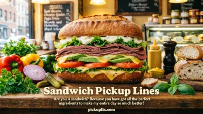 Sandwich Pickup Lines