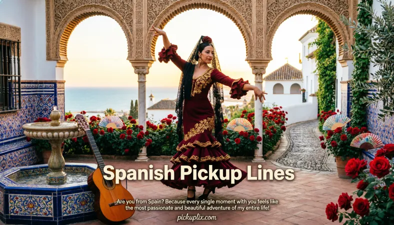 Spanish Pickup Lines