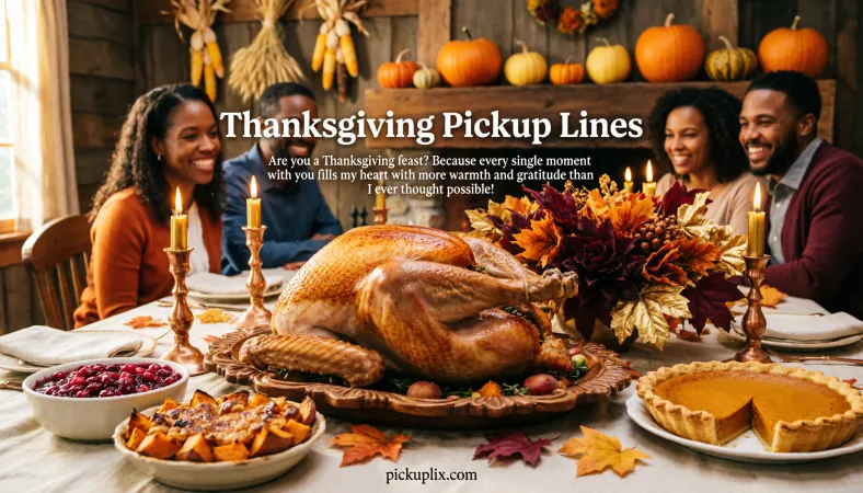 Thanksgiving Pickup Lines