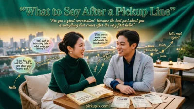 What to Say After a Pickup Line