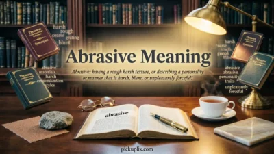 Abrasive Meaning