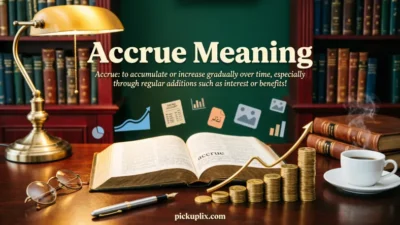 Accrue Meaning 