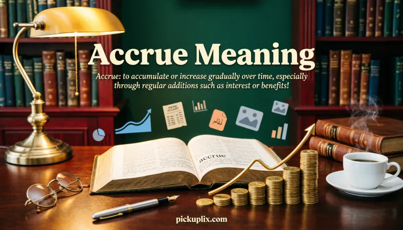 Accrue Meaning 