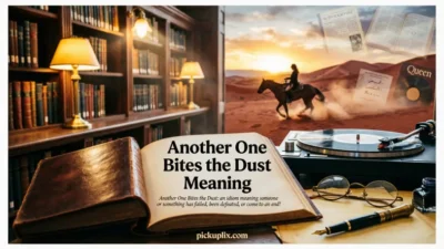 another one bites the dust meaning